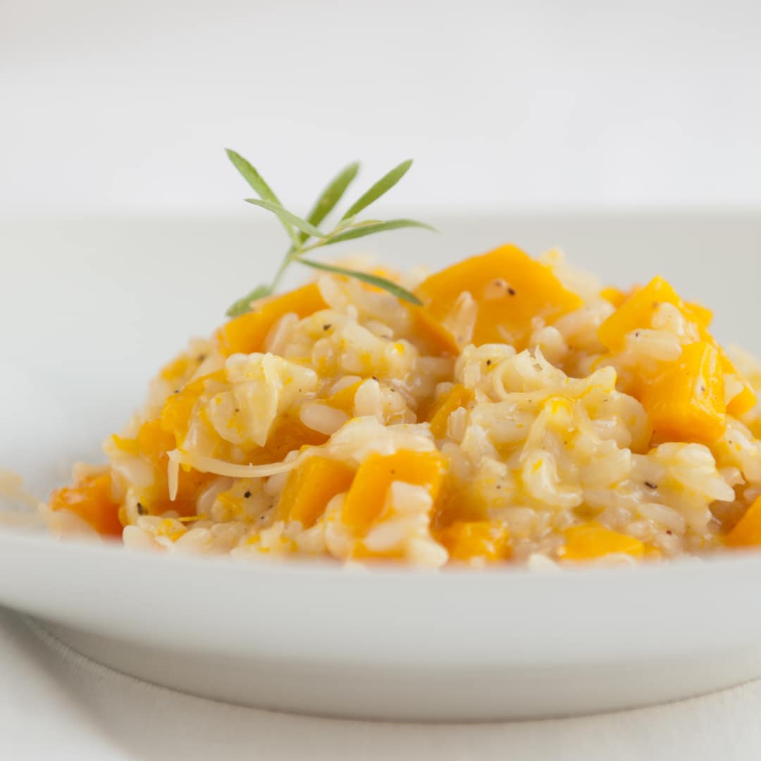 Kürbisrisotto