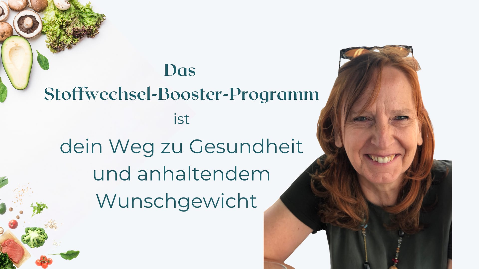 Das Stoffwechsel-Booster-Programm ist dein Weg zu Gesundheit und anhaltendem Wunschgewicht. Mit Cynthia Roosen.